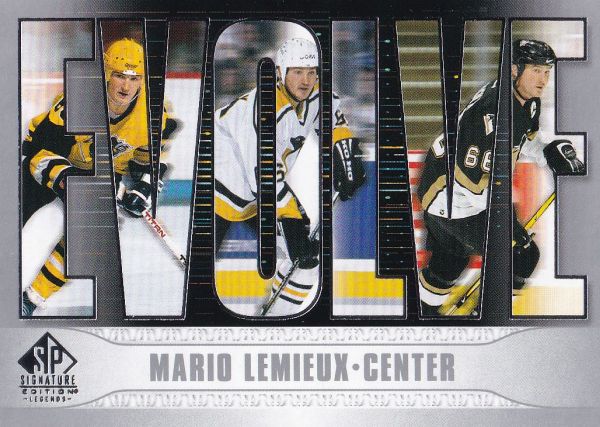 insert karta MARIO LEMIEUX 20-21 SP Signature Legends Evolve číslo E-17